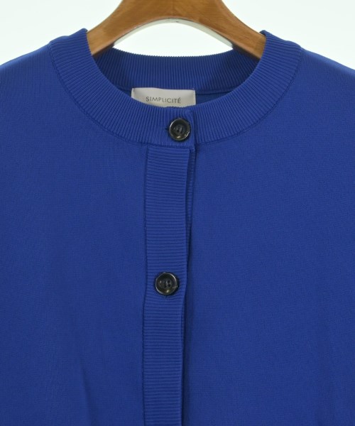 Simplicite（シンプリシテ）カーディガン 青 サイズ:F レディース/2200630223086