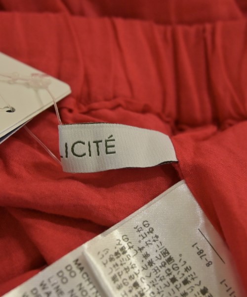 Simplicite（シンプリシテ）ロング・マキシ丈スカート 赤 サイズ:F レディース/2200637276023