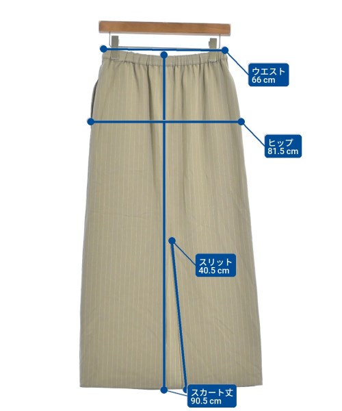 Simplicite（シンプリシテ）ロング・マキシ丈スカート ベージュ サイズ:-(M位) レディース/2200637276351
