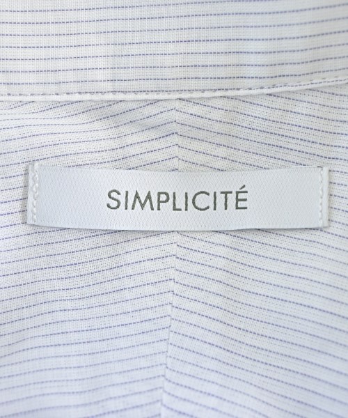 Simplicite（シンプリシテ）カジュアルシャツ 白 サイズ:F レディース/2200625006106