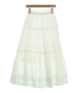 Simplicite（シンプリシテ）ロング・マキシ丈スカート 白 サイズ:-(S位) レディース/2200629739024