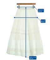 Simplicite（シンプリシテ）ロング・マキシ丈スカート 白 サイズ:-(S位) レディース/2200629739024