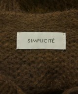 Simplicite（シンプリシテ）ニット・セーター 茶 サイズ:F レディース/2200623936078