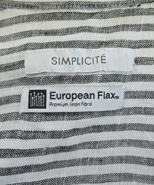 Simplicite（シンプリシテ）カジュアルシャツ 白 サイズ:F レディース/2200626159078