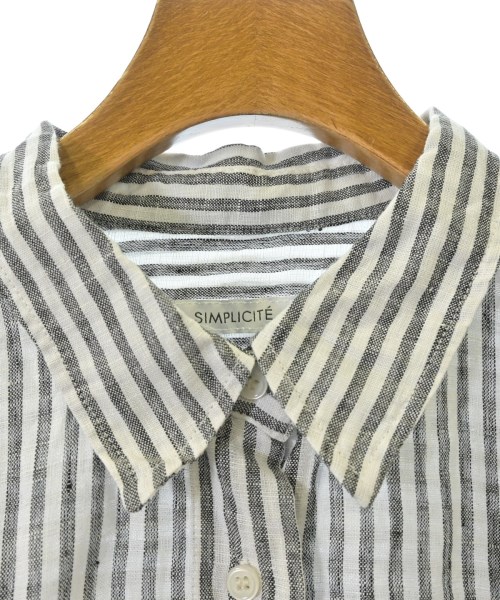 Simplicite（シンプリシテ）カジュアルシャツ 白 サイズ:F レディース/2200626159078