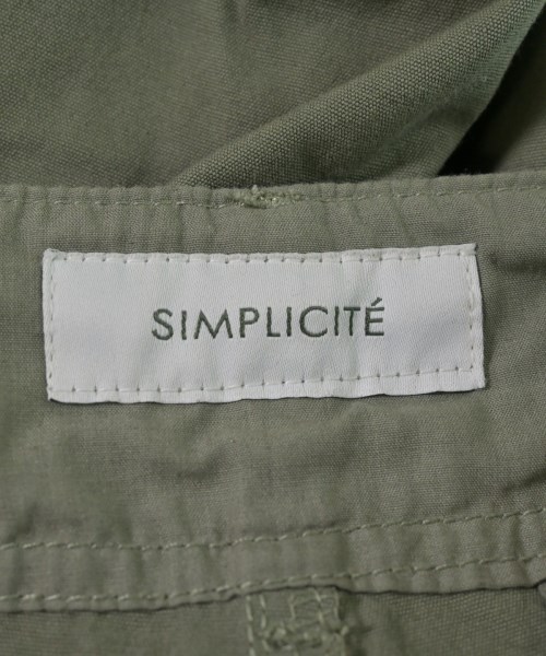 Simplicite（シンプリシテ）カーゴパンツ カーキ サイズ:-(M位) レディース/2200633500054