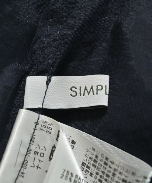 Simplicite（シンプリシテ）カジュアルシャツ 紺 サイズ:F レディース/2200631413042