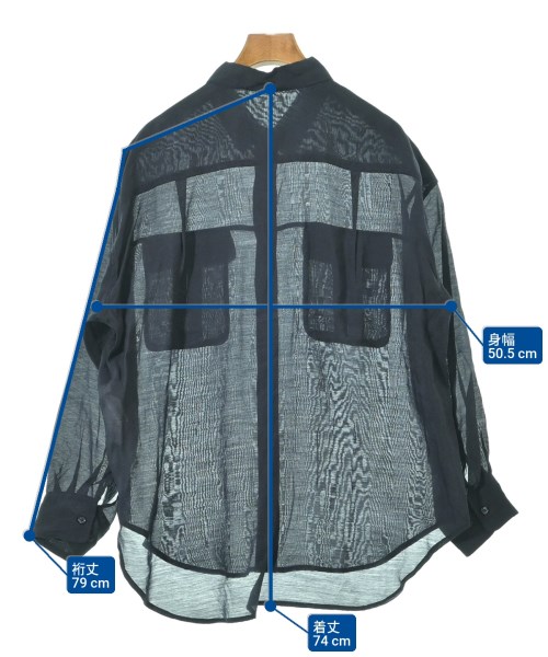 Simplicite（シンプリシテ）カジュアルシャツ 紺 サイズ:F レディース/2200631413042