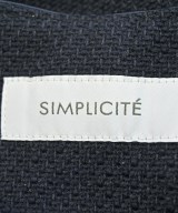 Simplicite（シンプリシテ）ノーカラージャケット 紺 サイズ:S レディース/2200620578011