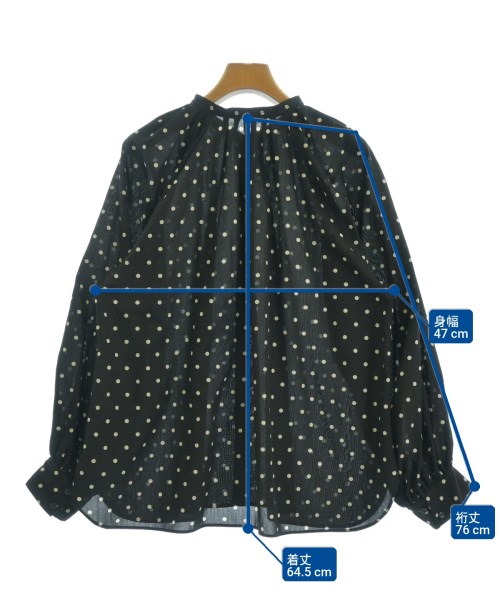 Simplicite（シンプリシテ）カジュアルシャツ 黒 サイズ:F レディース/2200634119026