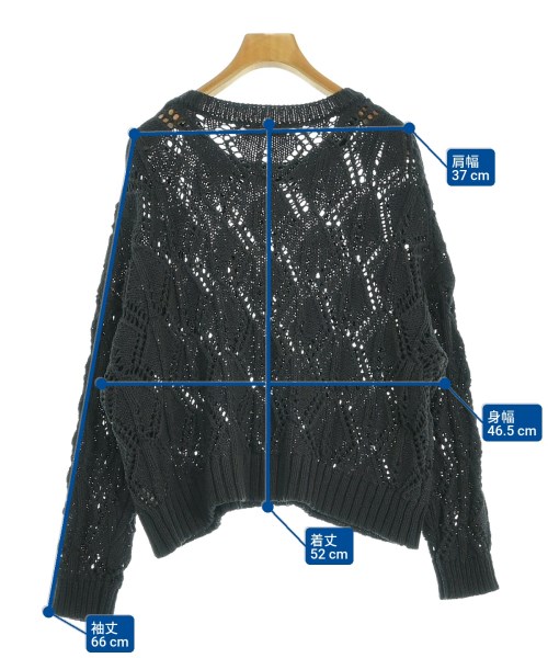 Simplicite（シンプリシテ）ニット・セーター 黒 サイズ:F レディース/2200634119033