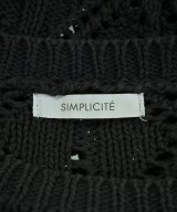 Simplicite（シンプリシテ）ニット・セーター 黒 サイズ:F レディース/2200634119033