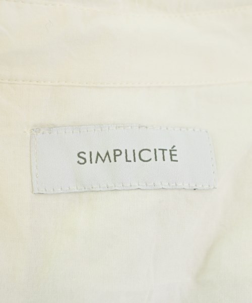Simplicite（シンプリシテ）ブラウス 白 サイズ:F レディース/2200634983047