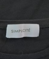Simplicite（シンプリシテ）Tシャツ・カットソー 黒 サイズ:F レディース/2200628414175