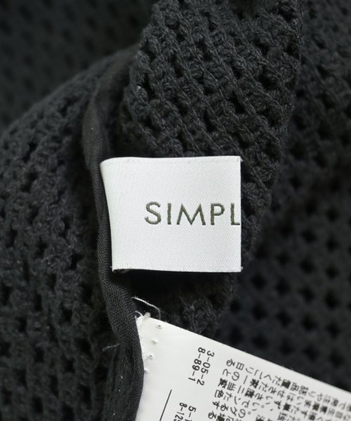 Simplicite（シンプリシテ）ワンピース 黒 サイズ:F レディース/2200641759031
