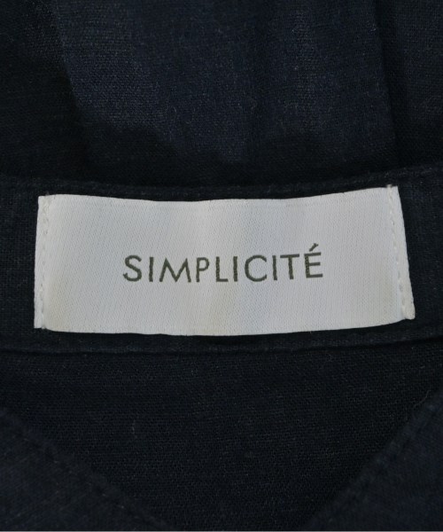 Simplicite（シンプリシテ）ブラウス 紺 サイズ:F レディース/2200640341077