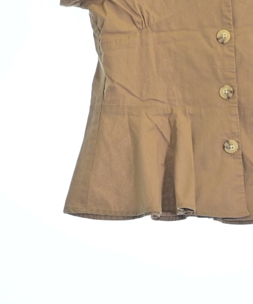 Simplicite（シンプリシテ）ブラウス 茶 サイズ:-(M位) レディース/2200642579027