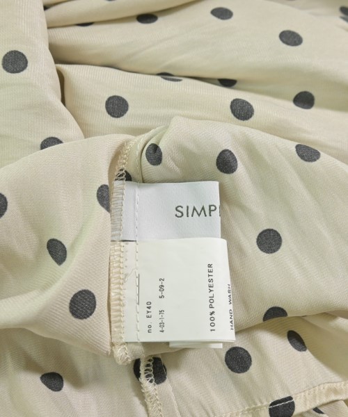 Simplicite（シンプリシテ）ブラウス 白 サイズ:F レディース/2200637847049