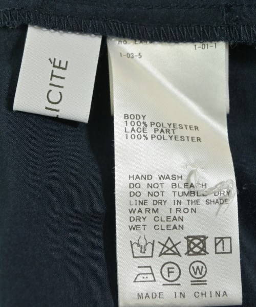 Simplicite（シンプリシテ）ブラウス 紺 サイズ:F レディース/2200637847056