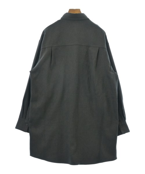 Simplicite（シンプリシテ）シャツワンピース グレー サイズ:F レディース/2200639575049