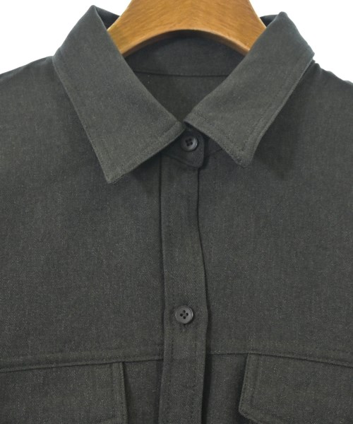 Simplicite（シンプリシテ）シャツワンピース グレー サイズ:F レディース/2200639575049