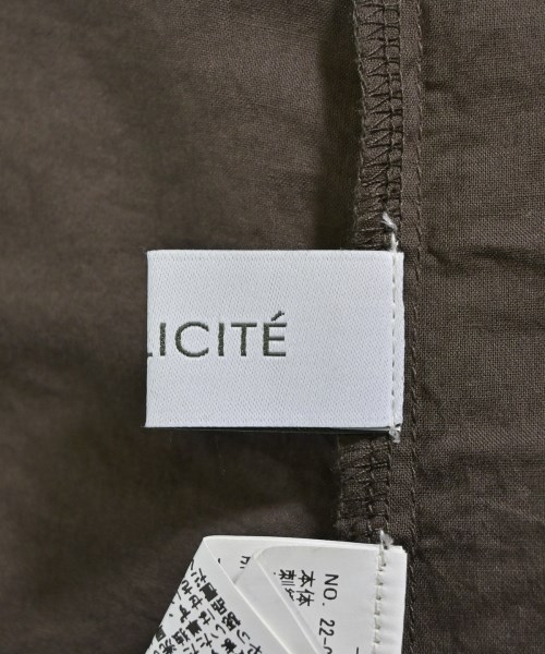 Simplicite（シンプリシテ）ブラウス 茶 サイズ:F レディース/2200634999093