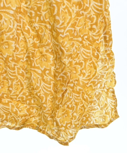 Simplicite（シンプリシテ）ワンピース 黄 サイズ:F レディース/2200627484209