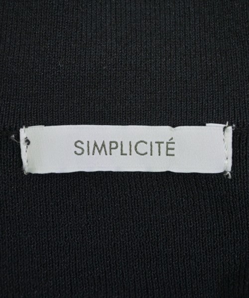Simplicite（シンプリシテ）ニット・セーター 黒 サイズ:F レディース/2200618647088