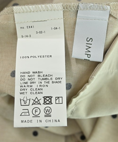 Simplicite（シンプリシテ）その他 ベージュ サイズ:F レディース/2200608672137