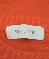 Simplicite（シンプリシテ）ニット・セーター オレンジ サイズ:F レディース/2200622793030