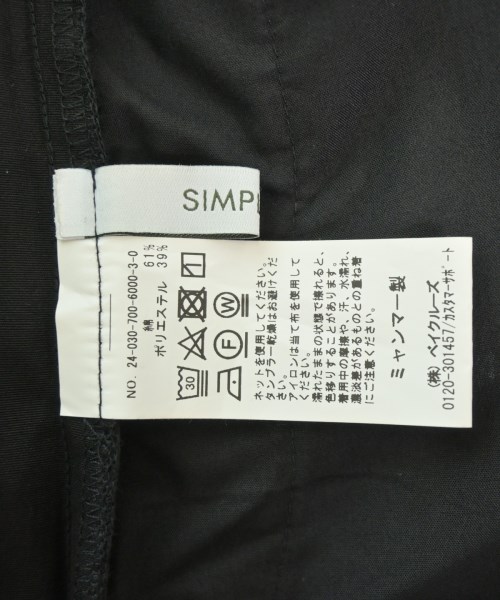 Simplicite（シンプリシテ）その他 黒 サイズ:-(M位) レディース/2200614651065