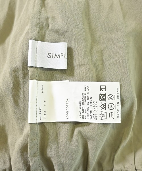 Simplicite（シンプリシテ）その他 カーキ サイズ:F レディース/2200620707091
