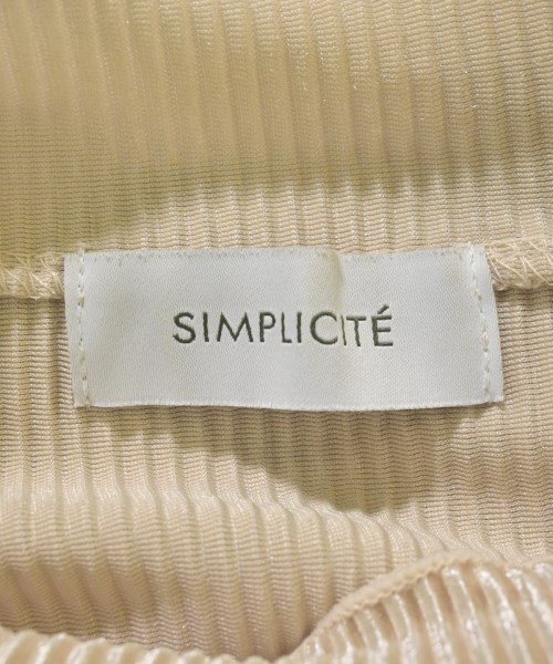 Simplicite（シンプリシテ）Tシャツ・カットソー ベージュ サイズ:-(M位) レディース/2200623918043
