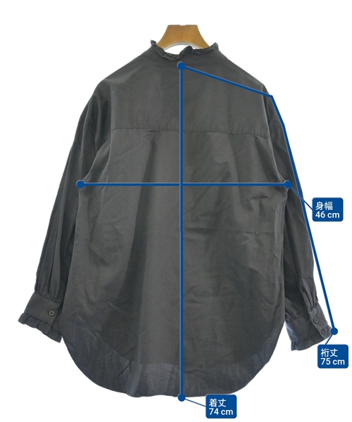 Simplicite（シンプリシテ）カジュアルシャツ グレー サイズ:F レディース/2200624657071