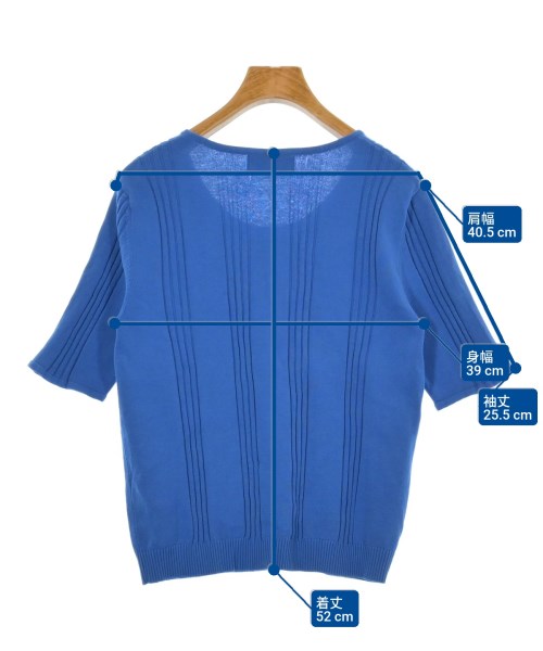 Simplicite（シンプリシテ）ニット・セーター 青 サイズ:F レディース/2200619994037