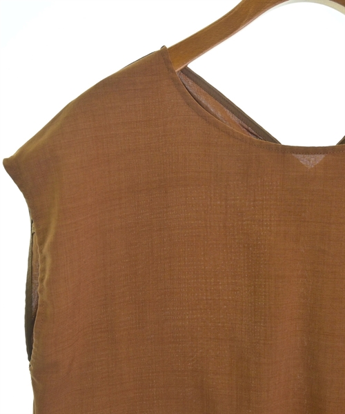 Simplicite（シンプリシテ）ブラウス 茶 サイズ:F レディース/2200615316130
