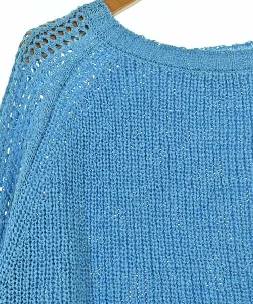 Simplicite（シンプリシテ）ニット・セーター 青 サイズ:F レディース/2200615316208