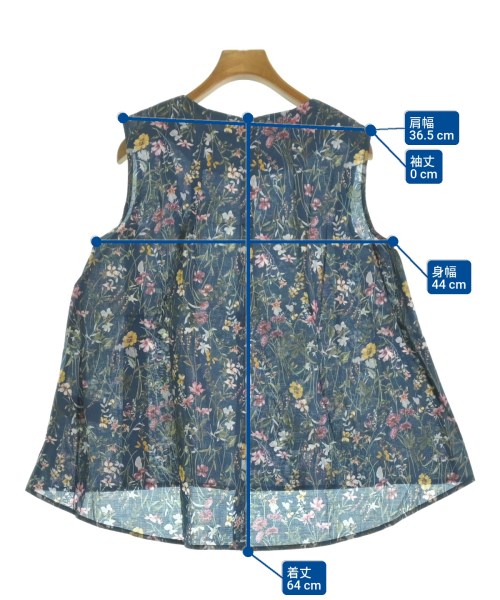 Simplicite（シンプリシテ）ブラウス 紺 サイズ:-(M位) レディース/2200616873304