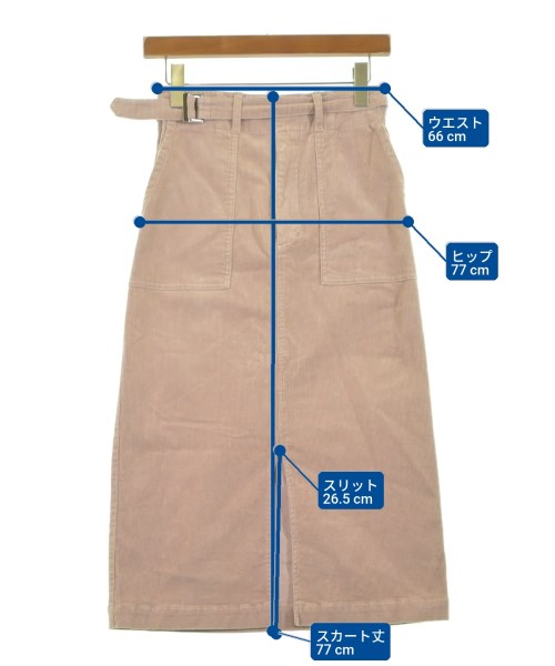 Simplicite（シンプリシテ）ロング・マキシ丈スカート ピンク サイズ:-(M位) レディース/2200622260013