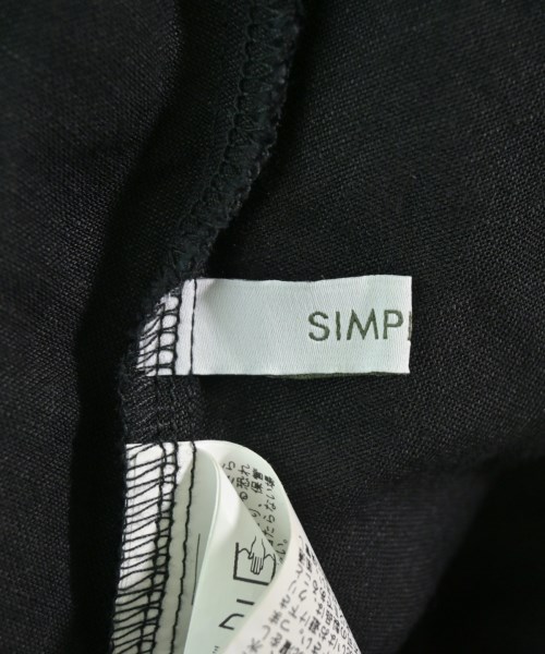 Simplicite（シンプリシテ）ワンピース 黒 サイズ:-(M位) レディース/2200617983071