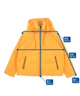 Simplicite（シンプリシテ）ダウンジャケット/ダウンベスト オレンジ サイズ:F レディース/2200615618098