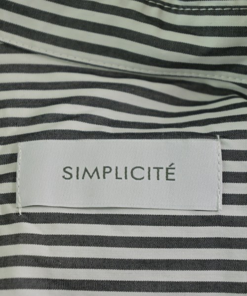 Simplicite（シンプリシテ）カジュアルシャツ グレー サイズ:F レディース/2200626470043