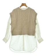 Simplicite（シンプリシテ）ベスト ベージュ サイズ:-(M位) レディース/2200618024131