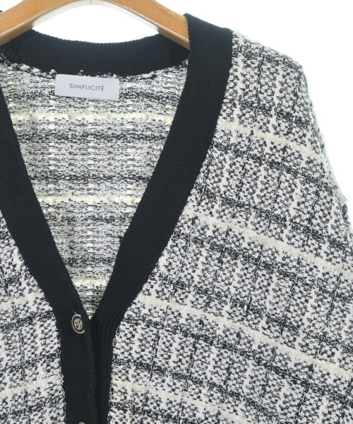 Simplicite（シンプリシテ）カーディガン 白 サイズ:F レディース/2200632945016