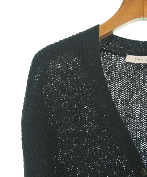 Simplicite（シンプリシテ）ベスト/ノースリーブ 黒 サイズ:-(XL位) レディース/2200619201074