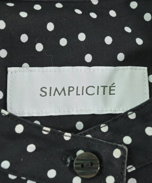 Simplicite（シンプリシテ）ワンピース 黒 サイズ:-(M位) レディース/2200634281013