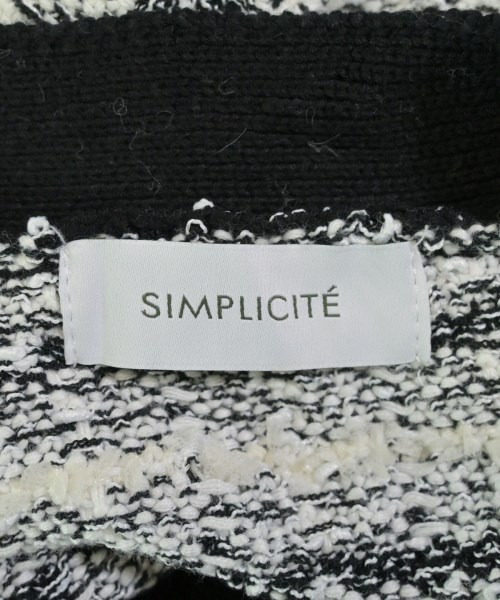 Simplicite（シンプリシテ）カーディガン 白 サイズ:F レディース/2200607716085