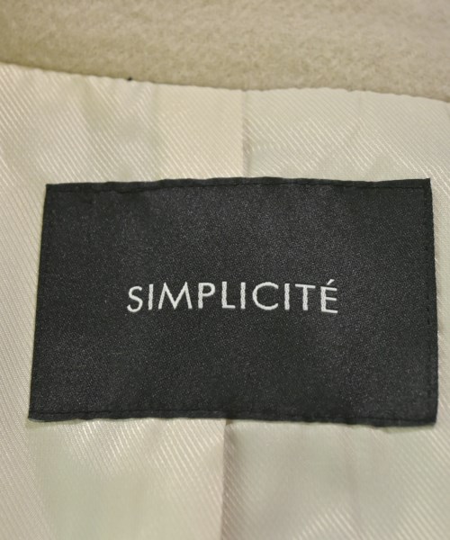 Simplicite（シンプリシテ）チェスターコート ベージュ サイズ:F レディース/2200611219039