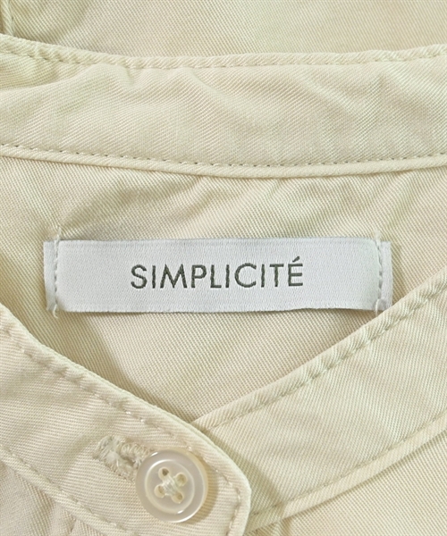 Simplicite（シンプリシテ）カジュアルシャツ 白 サイズ:F レディース/2200610266089