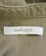 Simplicite（シンプリシテ）カジュアルシャツ カーキ サイズ:F レディース/2200613257046